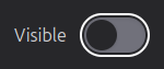 Screenshot of 'visible' toggle